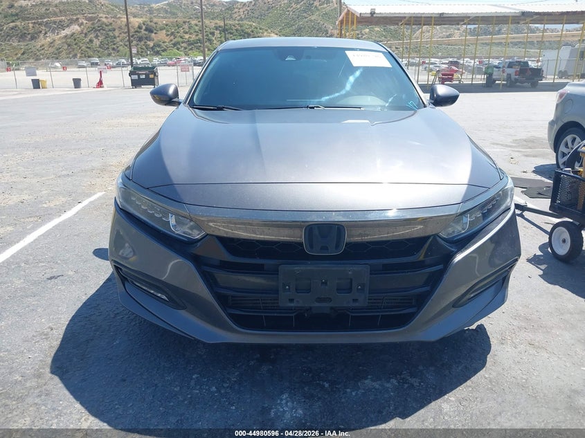 VIN 1HGCV1F32JA166989 2018 HONDA ACCORD SPORT