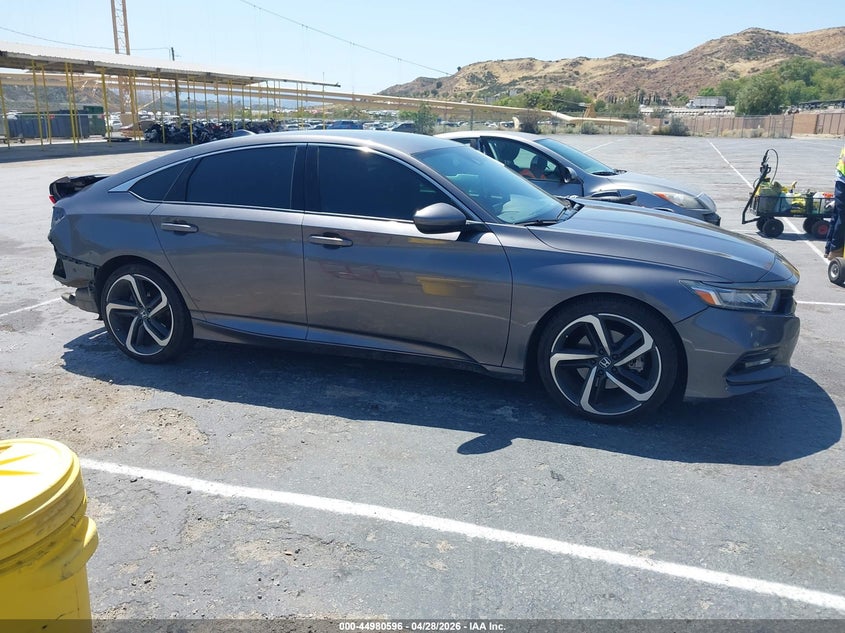 VIN 1HGCV1F32JA166989 2018 HONDA ACCORD SPORT