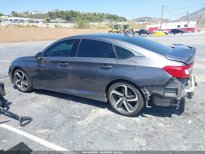 VIN 1HGCV1F32JA166989 2018 HONDA ACCORD SPORT