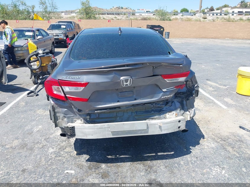 VIN 1HGCV1F32JA166989 2018 HONDA ACCORD SPORT