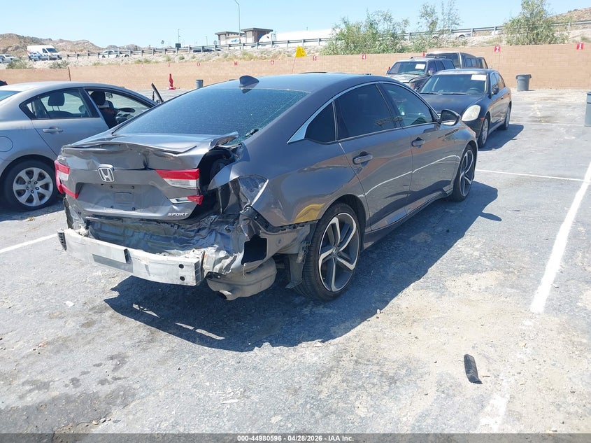 VIN 1HGCV1F32JA166989 2018 HONDA ACCORD SPORT