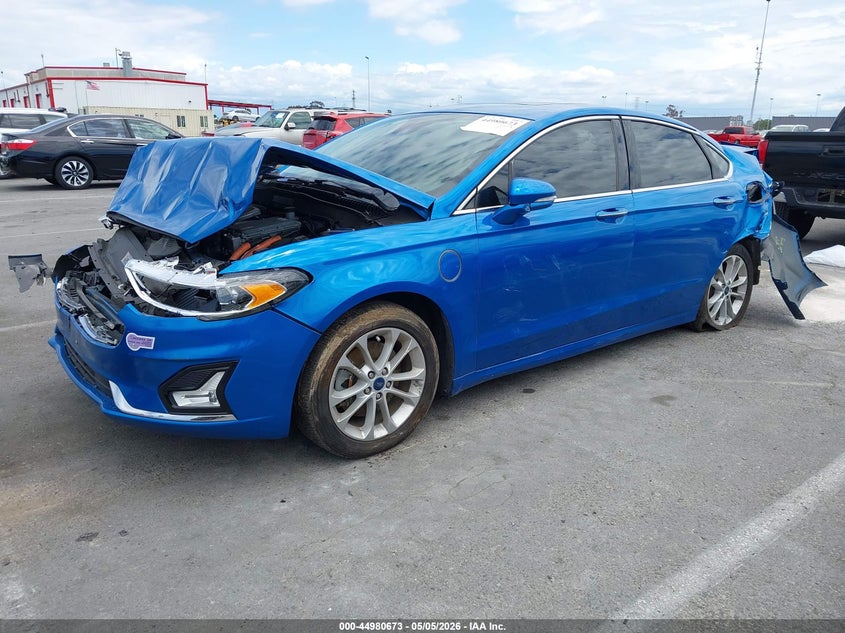 2019 Ford Fusion Energi Titanium 3FA6P0SU0KR173984 photo 1