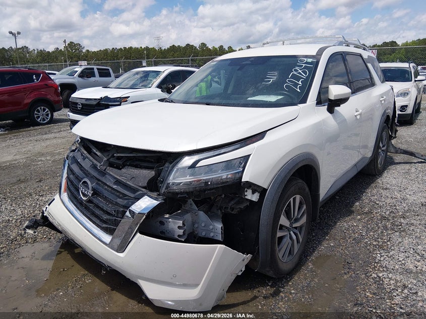 2022 Nissan Pathfinder Sl 4wd 5N1DR3CC0NC227849 photo 1