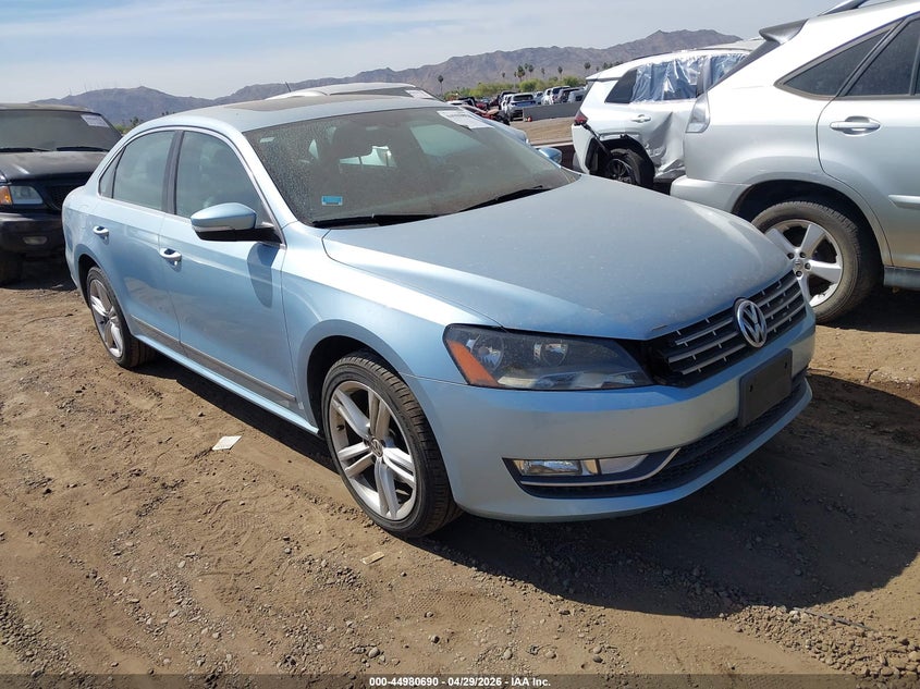 2013 Volkswagen Passat 2.0L Tdi Sel Premium