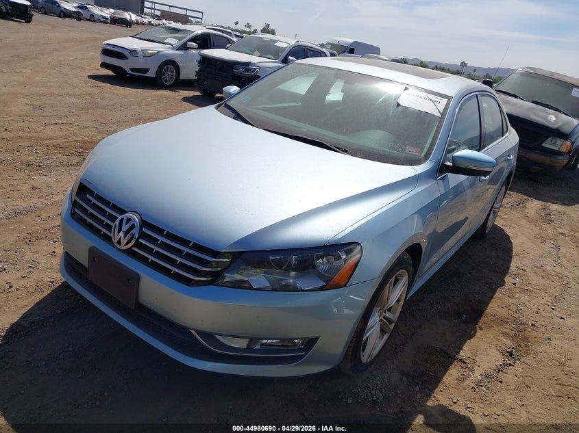 2013 Volkswagen Passat 2.0L Tdi Sel Premium