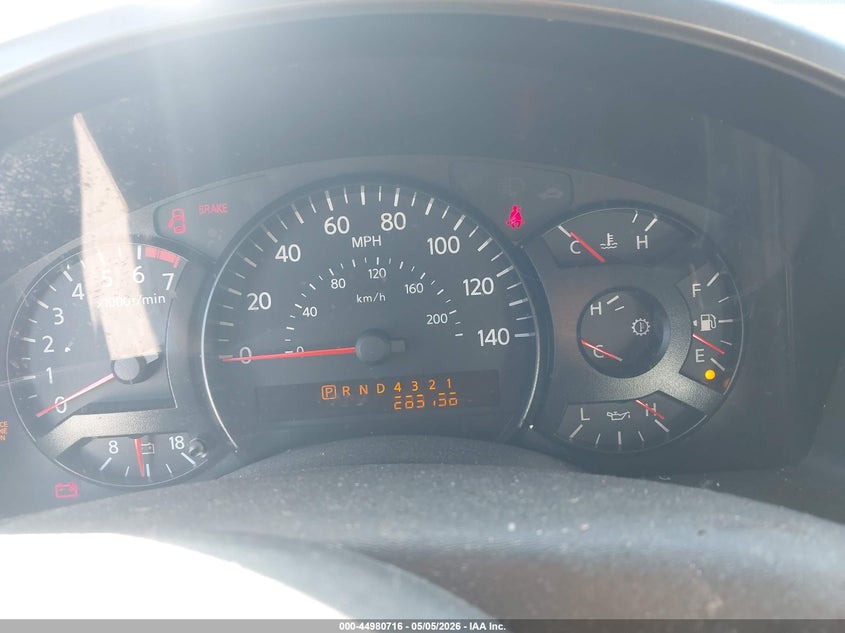 2005 Nissan Armada Le VIN: 5N1AA08A95N722801 Lot: 44980716