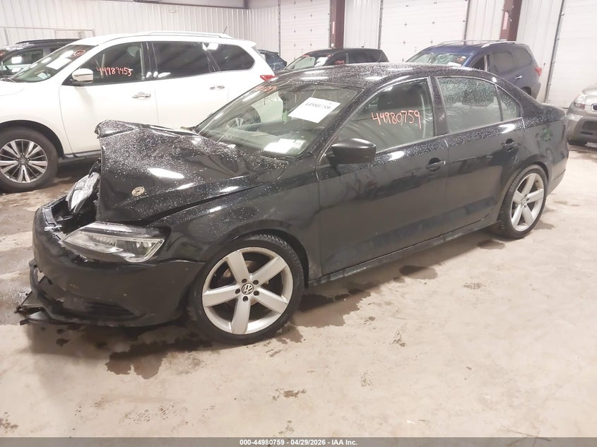 2014 Volkswagen Jetta 2.0l S 3VW1K7AJ8EM391561 photo 1