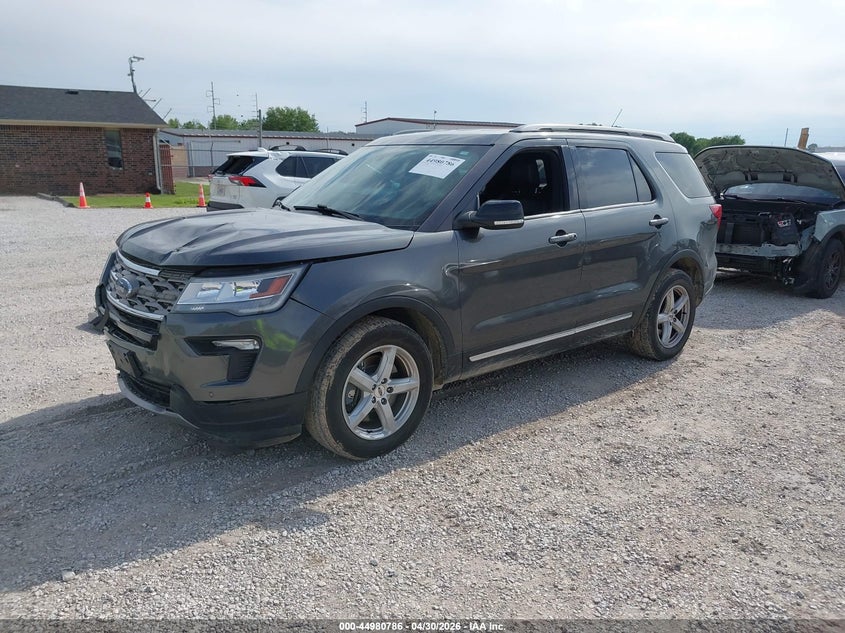 2018 Ford Explorer Xlt 1FM5K7D84JGB52196 photo 1