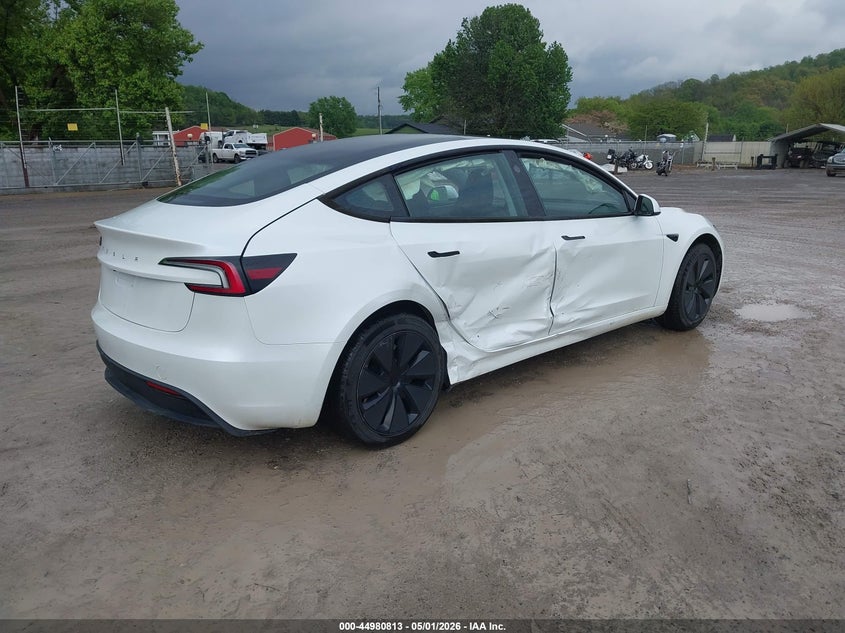 Vin: 5yj3e1ea7sf005416, lot: 45478237, tesla model 3 long range rear-wheel drive/standard rear-wheel drive 20254