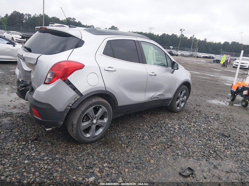 Vin: kl4cjasb1eb780191, lot: 45478259, buick encore 20144