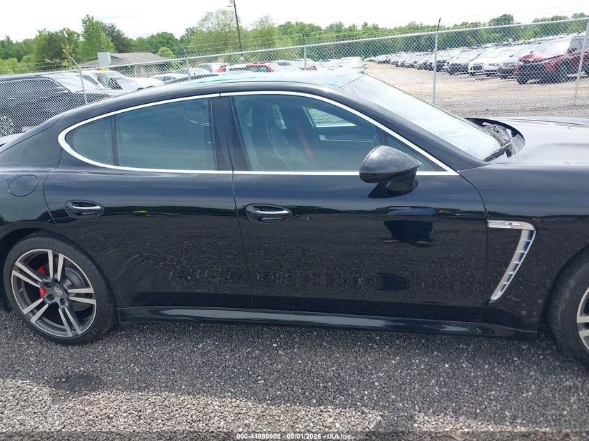 WP0AC2A79DL090398 2013 Porsche Panamera 4.8 Turbo black