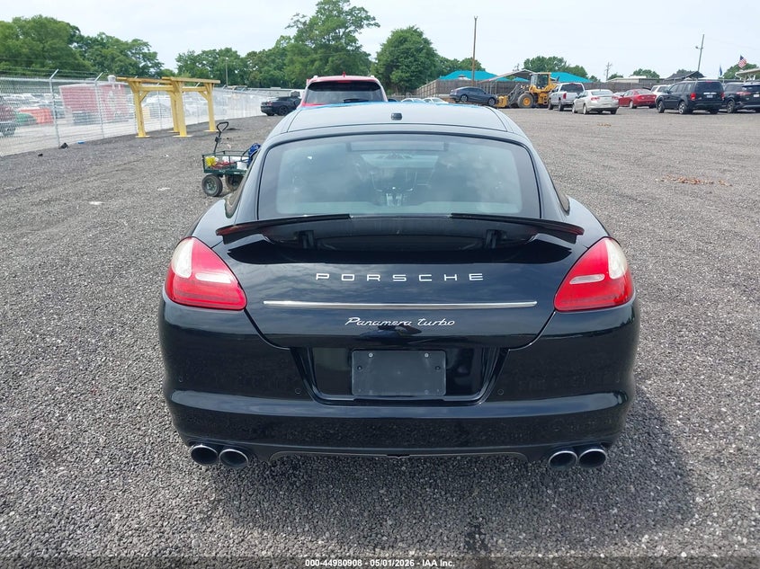 2013 Porsche Panamera Turbo VIN: WP0AC2A79DL090398 Lot: 44980908