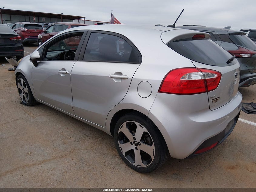 2012 Kia Rio 1.6 5 Sx silver Lot 111044980931 Vin KNADN5A31C6019261