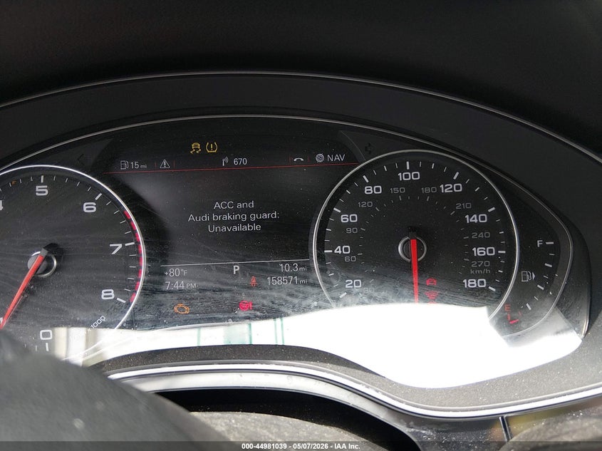 2012 Audi A7 Premium VIN: WAU3GAFC3CN075909 Lot: 44981039
