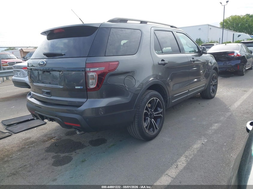 Vin: 1fm5k8gt9fgc01163, lot: 45478646, ford explorer sport 20154