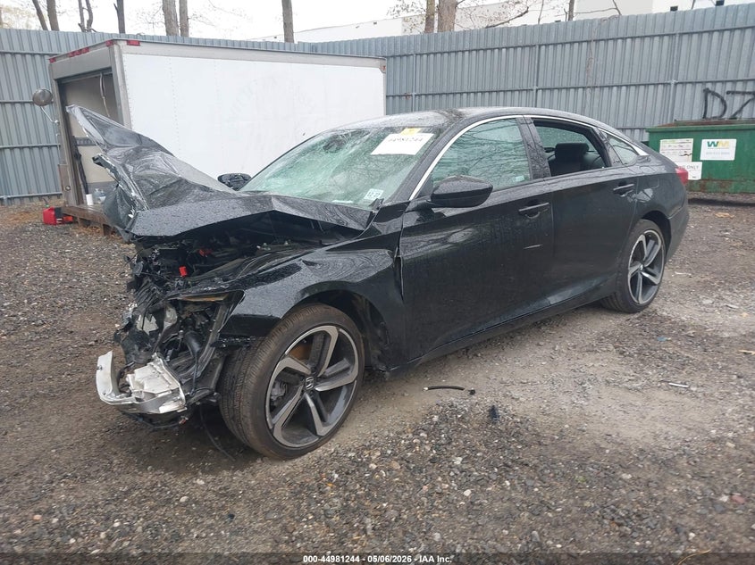 2022 HONDA ACCORD 1.5L I-4 DI, DOHC, V(VIN: 1HGCV1F37NA098789