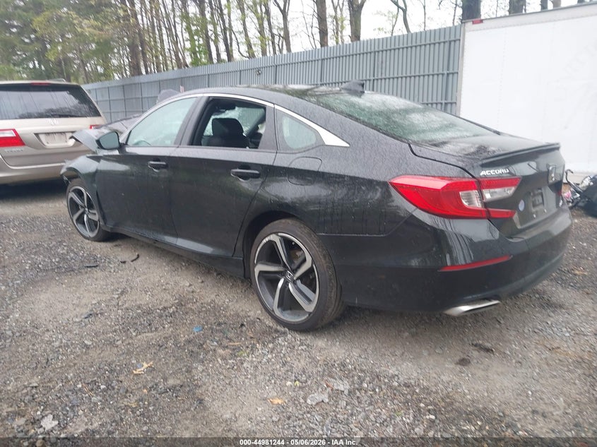 2022 HONDA ACCORD 1.5L I-4 DI, DOHC, V(VIN: 1HGCV1F37NA098789