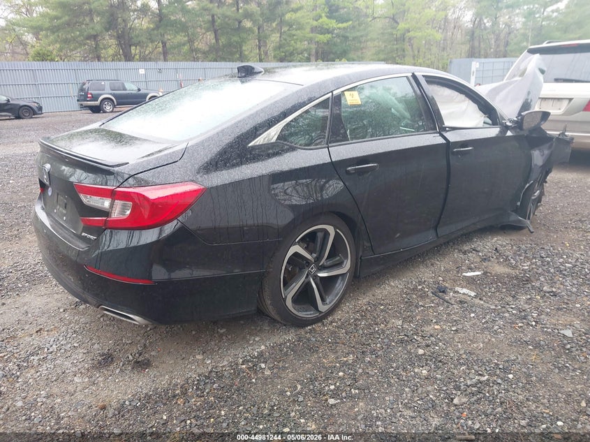 2022 HONDA ACCORD 1.5L I-4 DI, DOHC, V(VIN: 1HGCV1F37NA098789