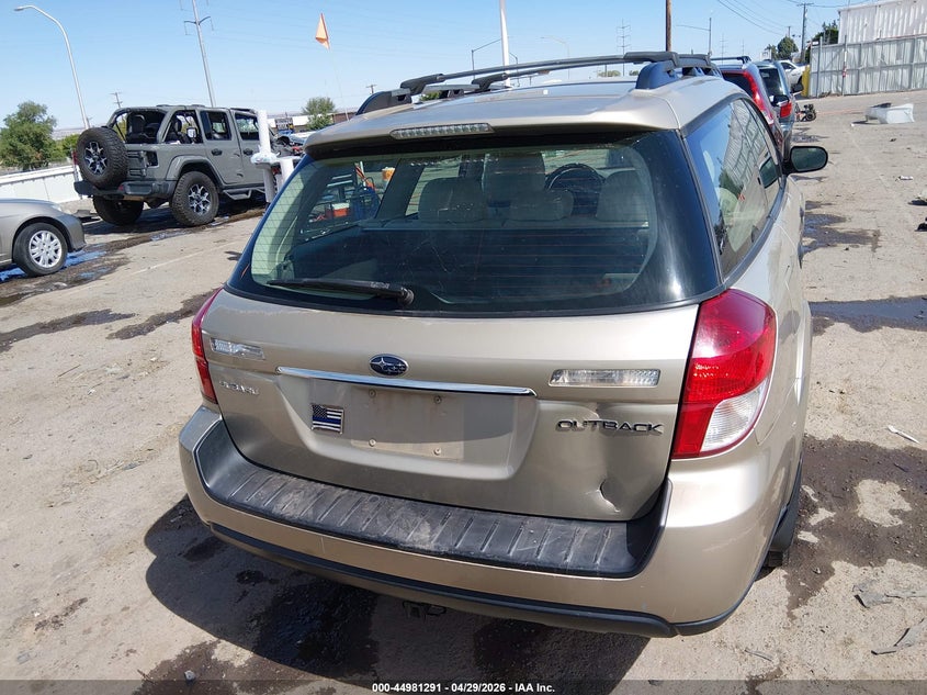 2008 Subaru Outback 2.5I/2.5I L.l. Bean Edition VIN: 4S4BP61C087339758 Lot: 44981291