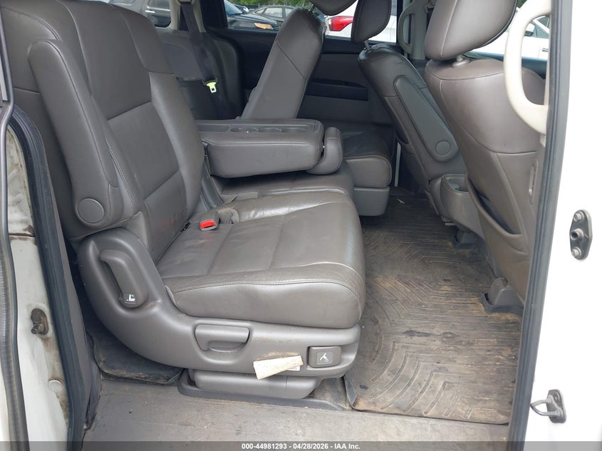 2012 Honda Odyssey 3.5 Ex-L White Lot 111044981293 Vin 5FNRL5H65CB017726