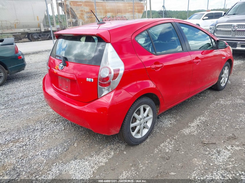 2013 Toyota Prius C Three