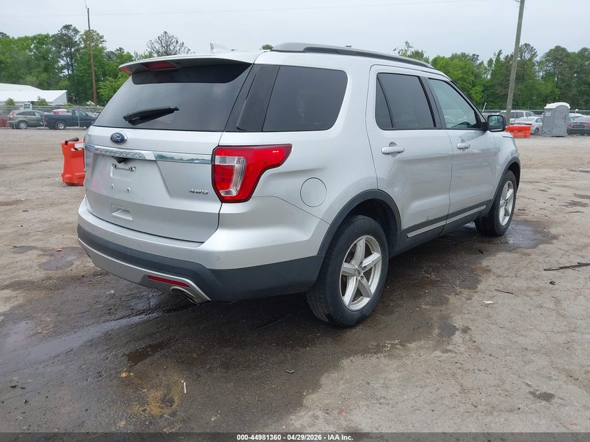 Vin: 1fm5k8d8xggb92605, lot: 45478784, ford explorer xlt 20164