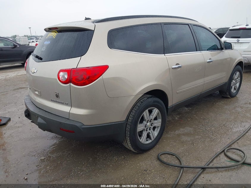 Vin: 1gnkvged5cj156703, lot: 45478904, chevrolet traverse 1lt 20124