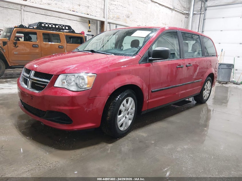 Vin: 2c4rdgbg4fr671684, lot: 45478907, dodge grand caravan american value pkg 20152