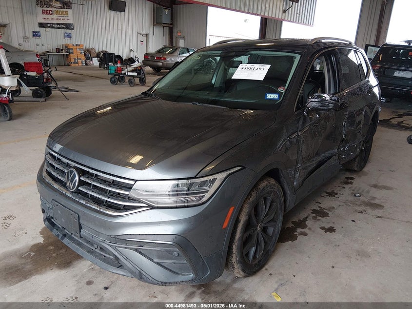 2022 VOLKSWAGEN TIGUAN 2.0L I-4 DI, DOHC, V(VIN: 3VV2B7AX7NM020064