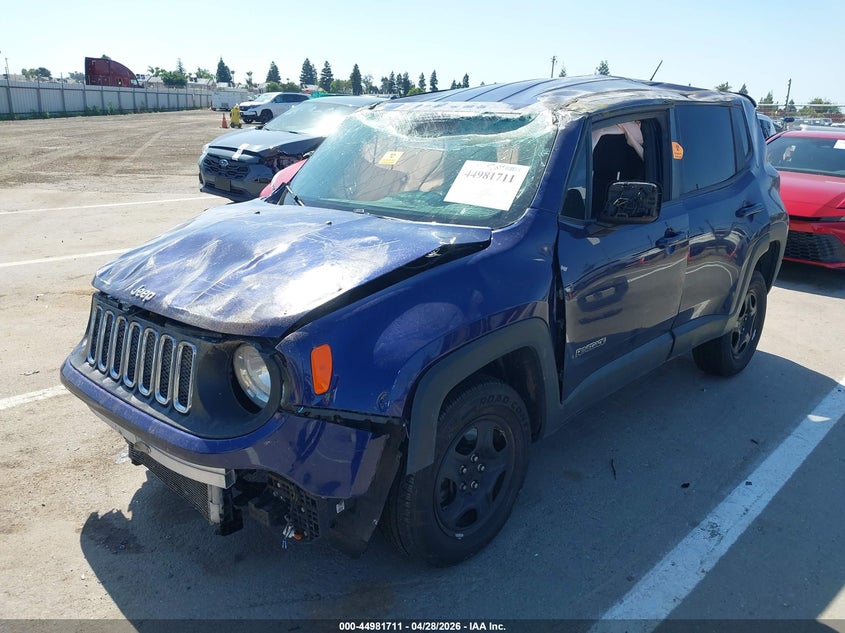 2017 Jeep Renegade Sport 4x4 ZACCJBAB6HPG07015 photo 1