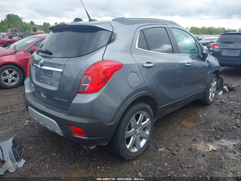 Vin: kl4cjcsb2eb739404, lot: 45479140, buick encore leather 20144