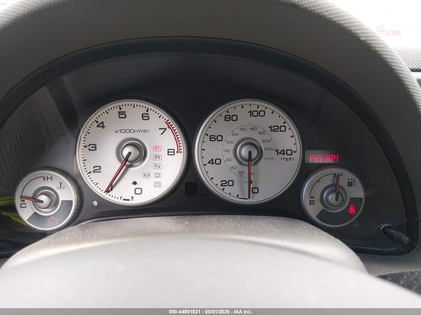 2003 Acura Rsx VIN: JH4DC54843C012756 Lot: 44981831