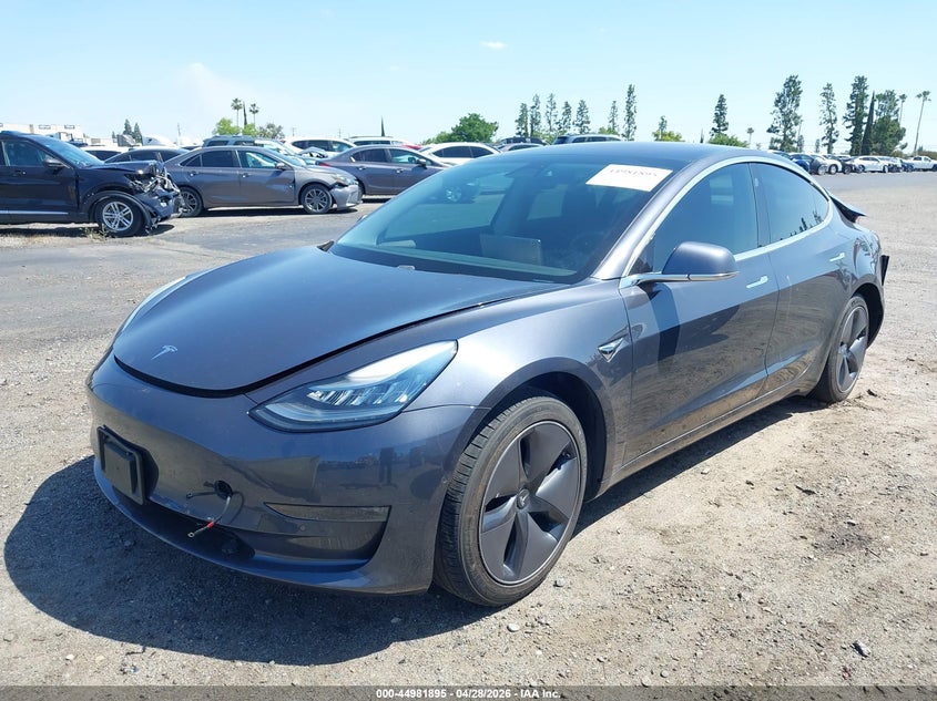 Vin: 5yj3e1ea2jf158154, lot: 45479319, tesla model 3 long range/mid range 20182