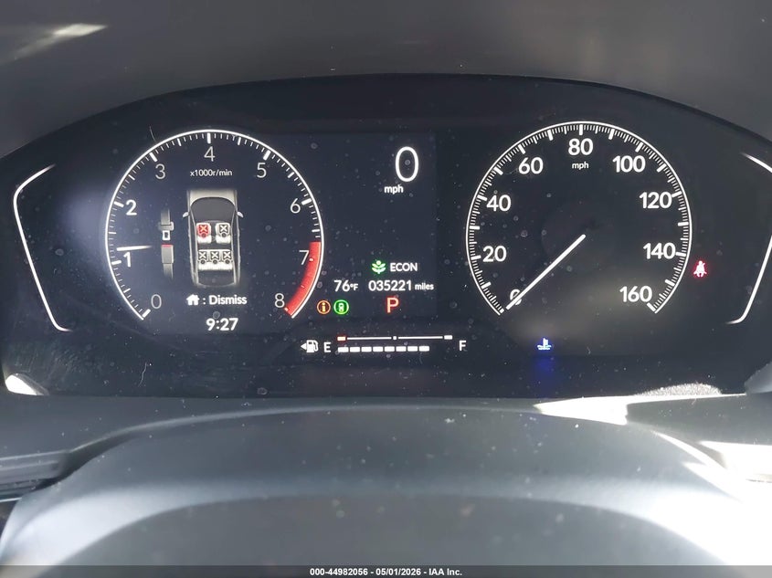 2024 HONDA CIVIC 2.0L I-4 DI, DOHC, V(VIN: 2HGFE2F51RH568374