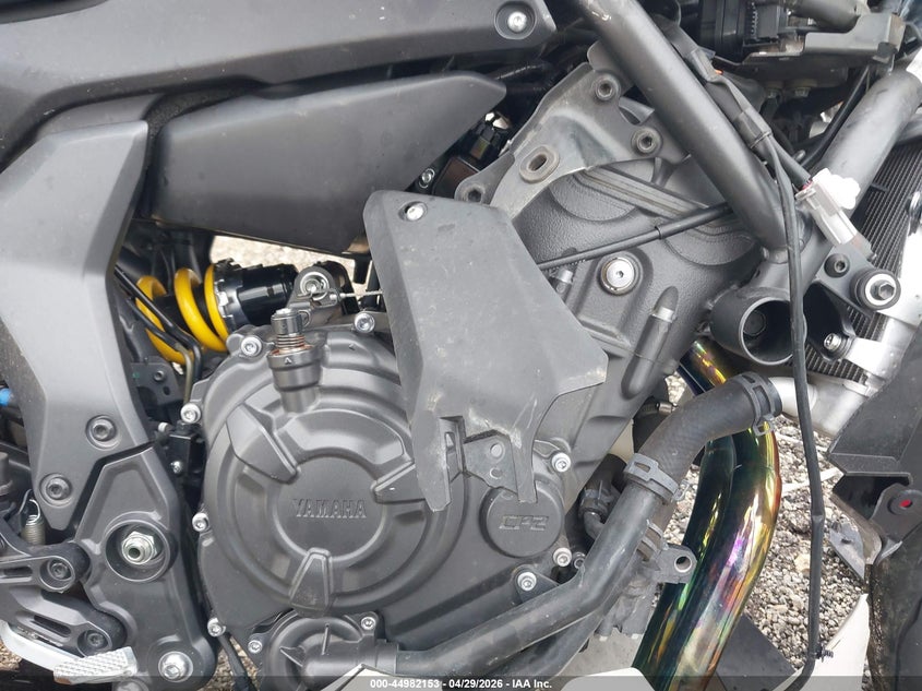 2022 Yamaha Yzfr7 VIN: JYARM38E2NA004528 Lot: 44982153