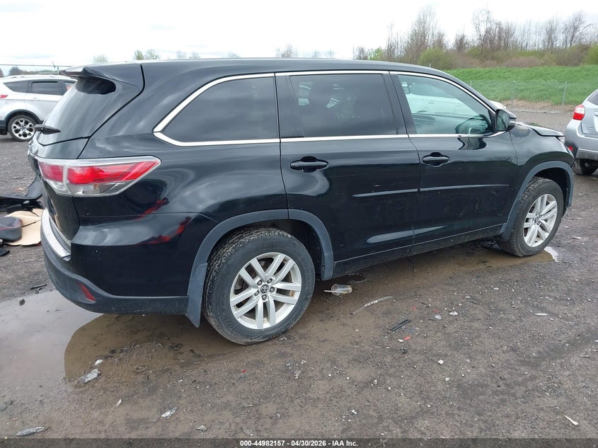 2016 TOYOTA HIGHLANDER SPORT UTILITY VEHICLE 3.5L V-6 DOHC, VVT, 270HP