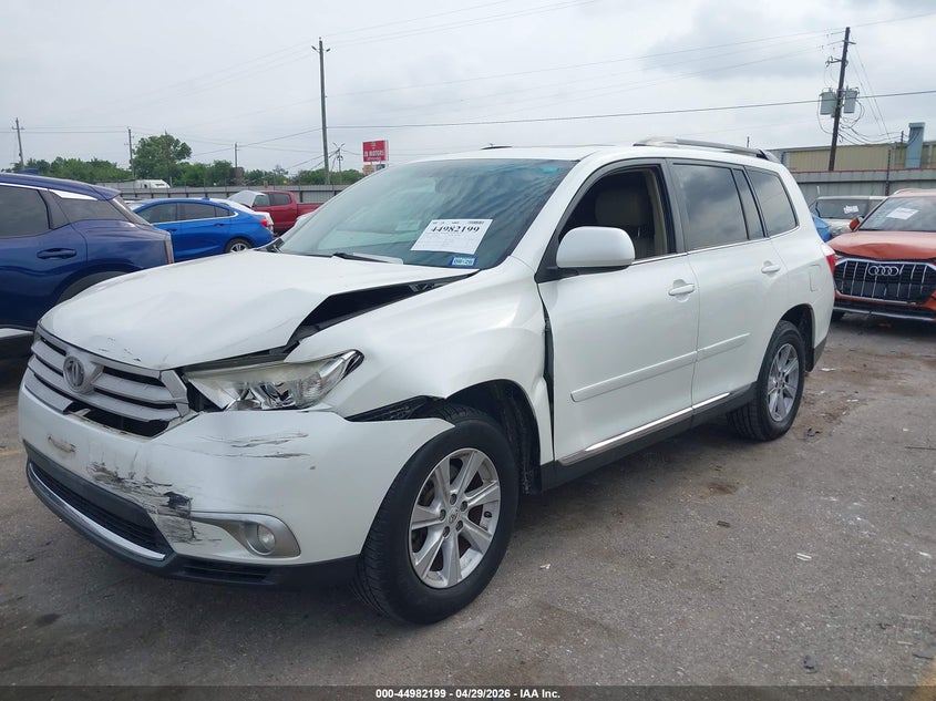 Vin: 5tdzk3eh9bs042345, lot: 45479623, toyota highlander se v6 20112