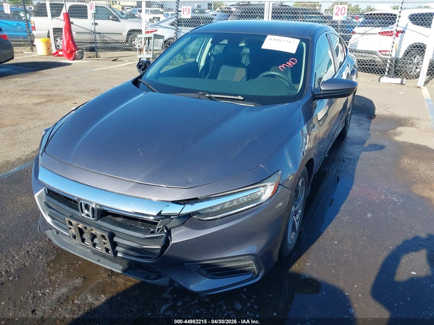 Vin: 19xze4f55ke007345, lot: 45479639, honda insight ex 20192