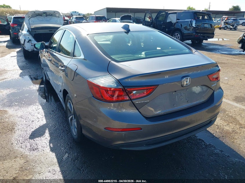Vin: 19xze4f55ke007345, lot: 45479639, honda insight ex 20193
