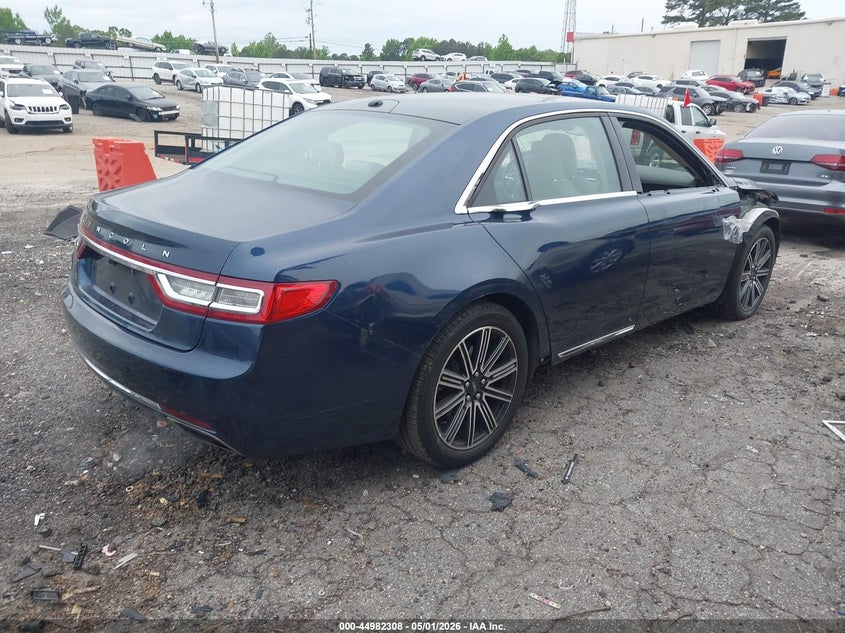 Vin: 1ln6l9rp0h5606849, lot: 45479732, lincoln continental reserve 20174