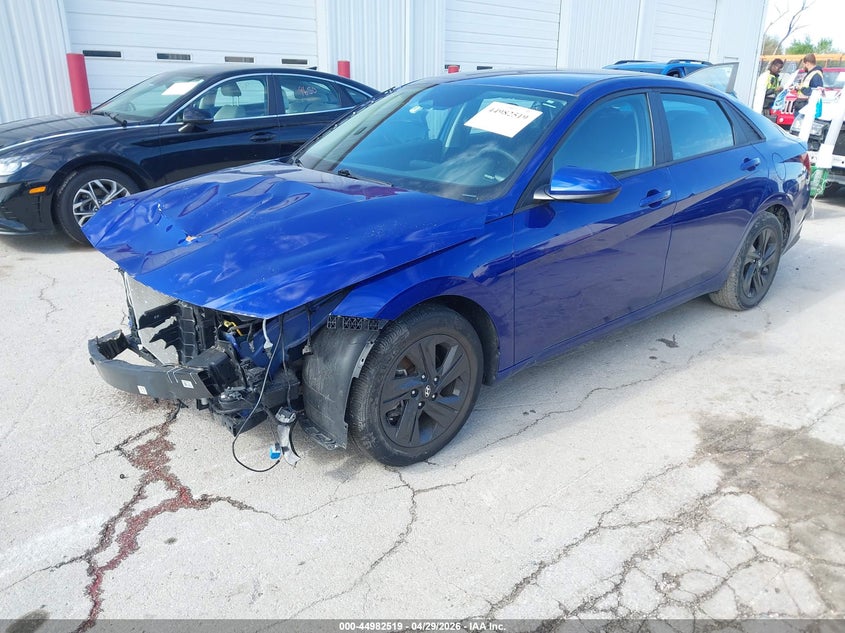 2022 Hyundai Elantra Sel KMHLM4AG4NU219642 photo 1