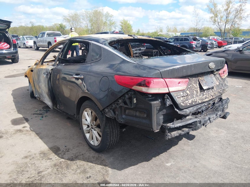 Vin: 5xxgt4l36hg148389, lot: 45479968, kia optima lx 20173