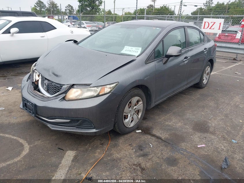 2013 HONDA CIVIC — zdjęcie 2