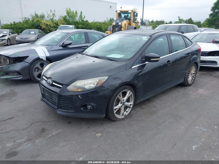 Vin: 1fadp3j25el189867, lot: 45480038, ford focus titanium 20142