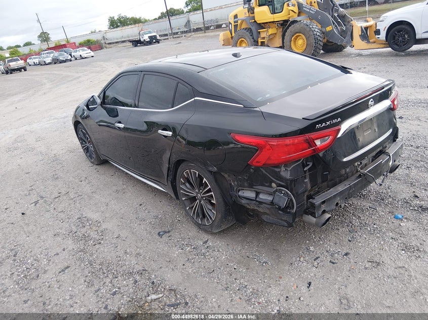 Vin: 1n4aa6ap6gc402040, lot: 45480042, nissan maxima 3.5 platinum 20163