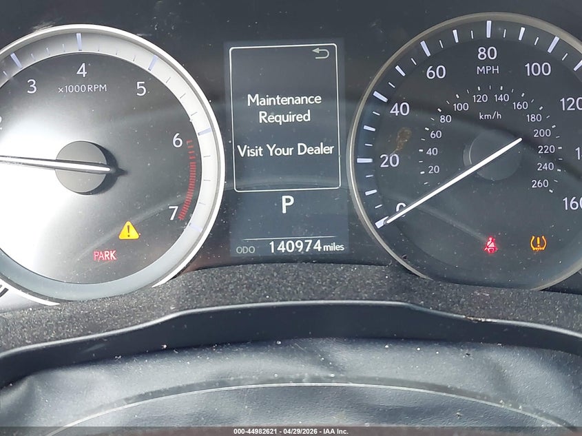 2016 LEXUS ES SEDAN 3.5L V-6 DOHC, VVT, 268HP