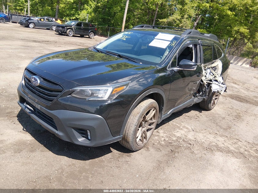 Vin: 4s4btgld0n3124701, lot: 45480077, subaru outback onyx edition xt 20222