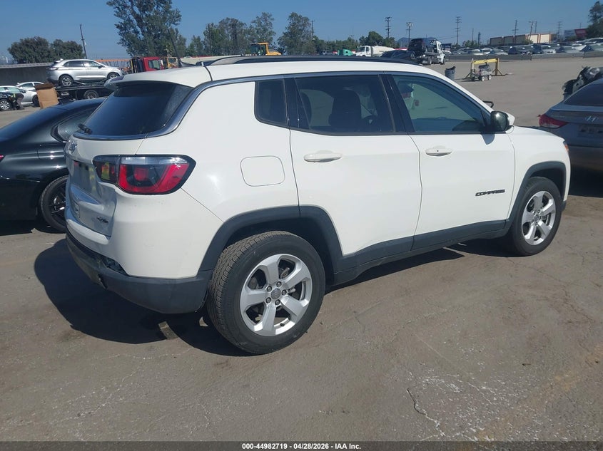 Vin: 3c4njcbb8jt469098, lot: 45480143, jeep compass latitude fwd 20184