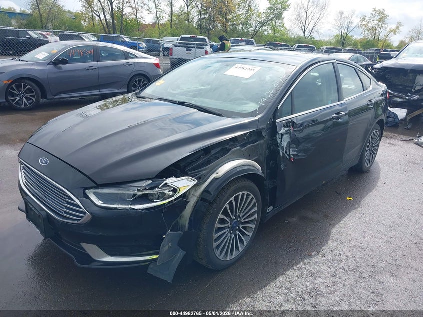 2018 Ford Fusion Se 3FA6P0HD3JR135784 photo 1