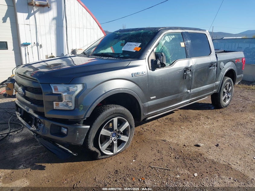 Vin: 1ftew1egxgfd22507, lot: 45480217, ford f-150 lariat 20162